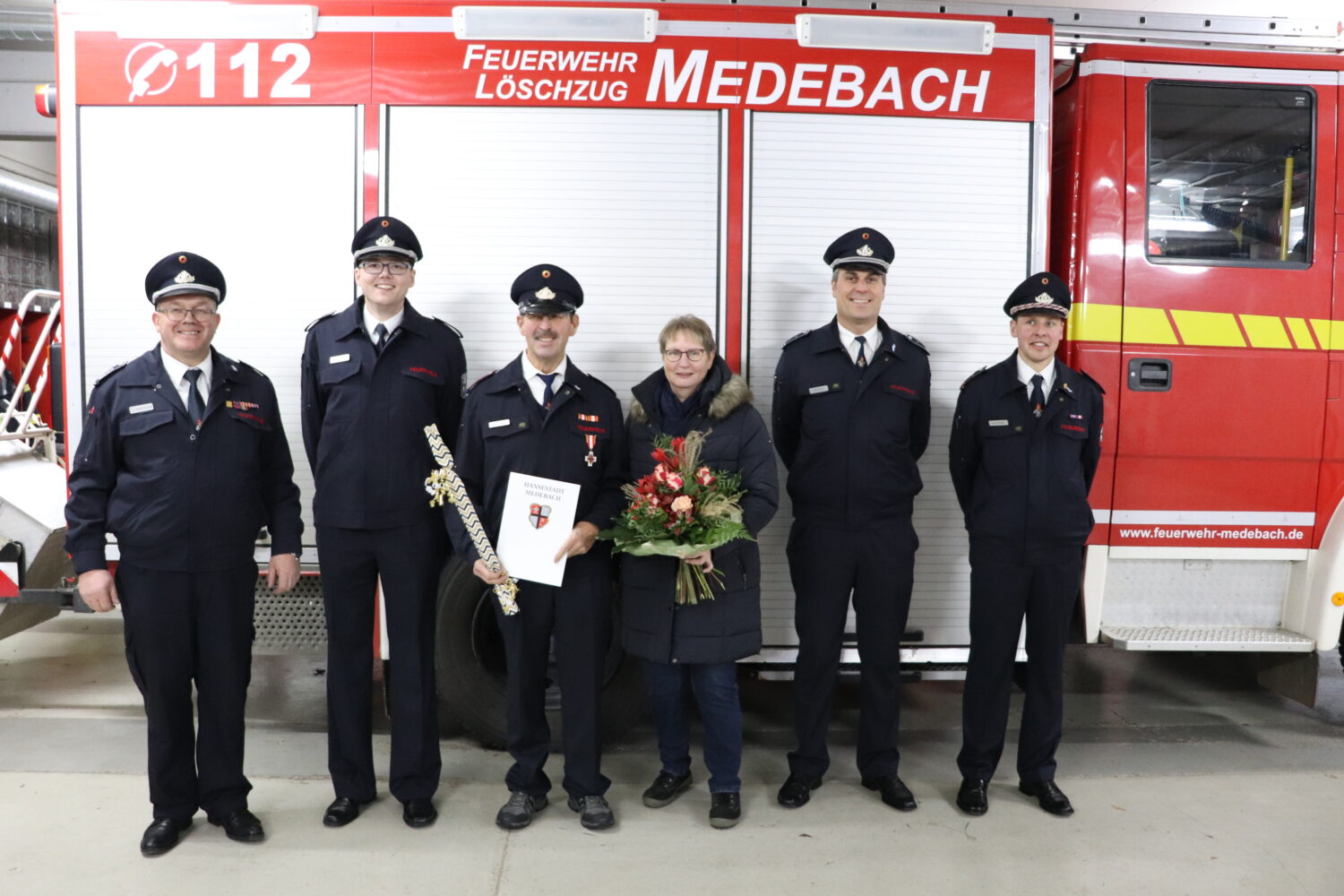 Heinrich Wegener nach 52 Jahren aktivem Dienst in die Ehrenabteilung verabschiedet