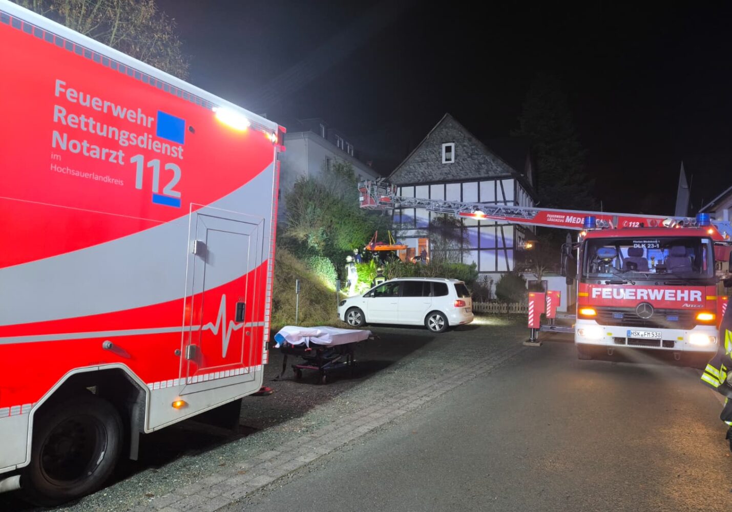 Unterstützung Rettungsdienst